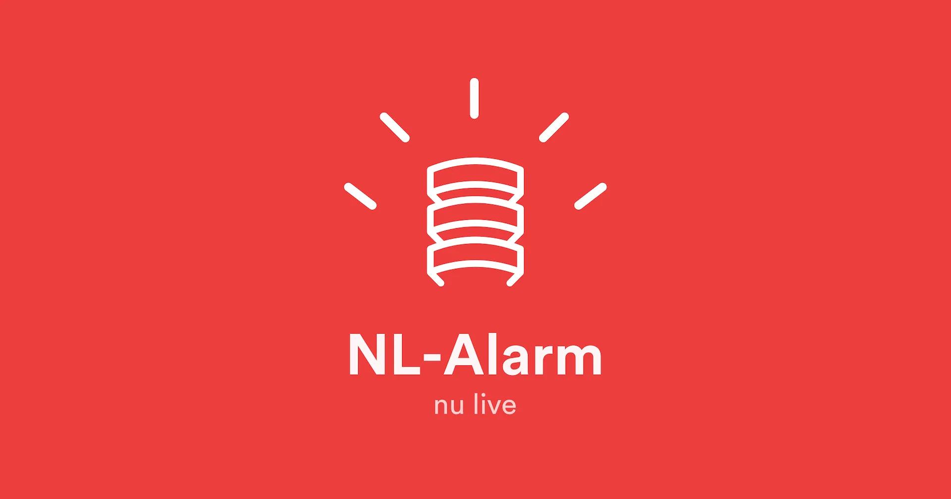 Nieuw product: NL-Alarm - Onze nieuwste app NL-Alarm toont NL-Alerts op jouw huidige locatie of de door jou ingestelde vaste locaties. Hou je werk (of je oma) in de gaten. 