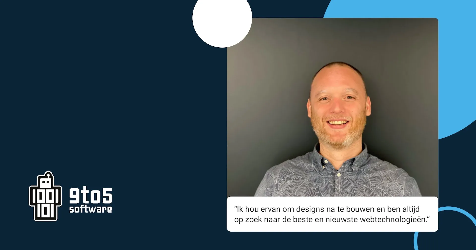 Ons team groeit! - Graag stellen we je voor aan onze nieuwe fulltime webdeveloper Volker Heidema