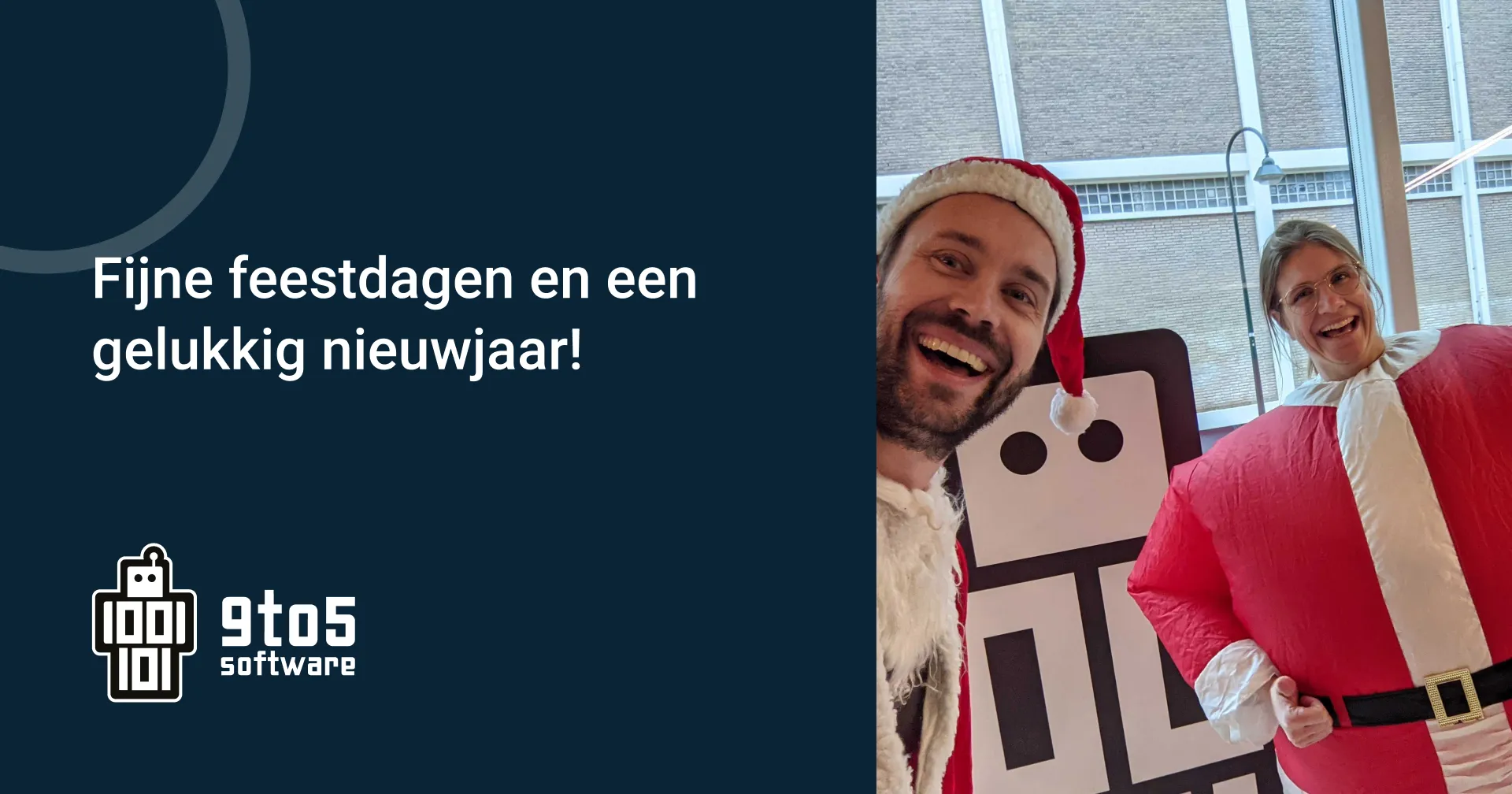 9to5 wenst u fijne feestdagen en een gelukkig 2021! - Het jaar 2020 was een raar jaar voor ons allemaal maar we zijn erin geslaagd om met trots terug te kijken op wat we samen hebben bereikt