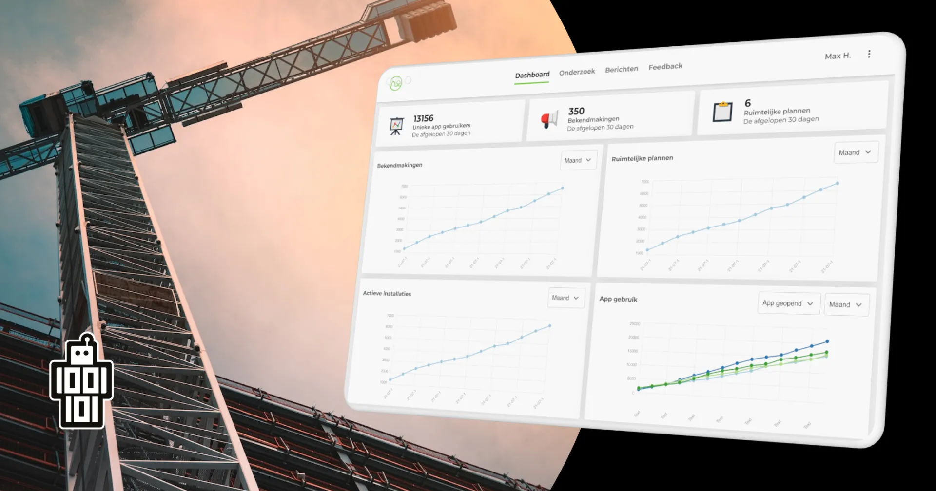 Vernieuwd OmgevingsAlert Dashboard voor gemeenten - Het compleet vernieuwde OmgevingsAlert dashboard voor gemeenten staat live!