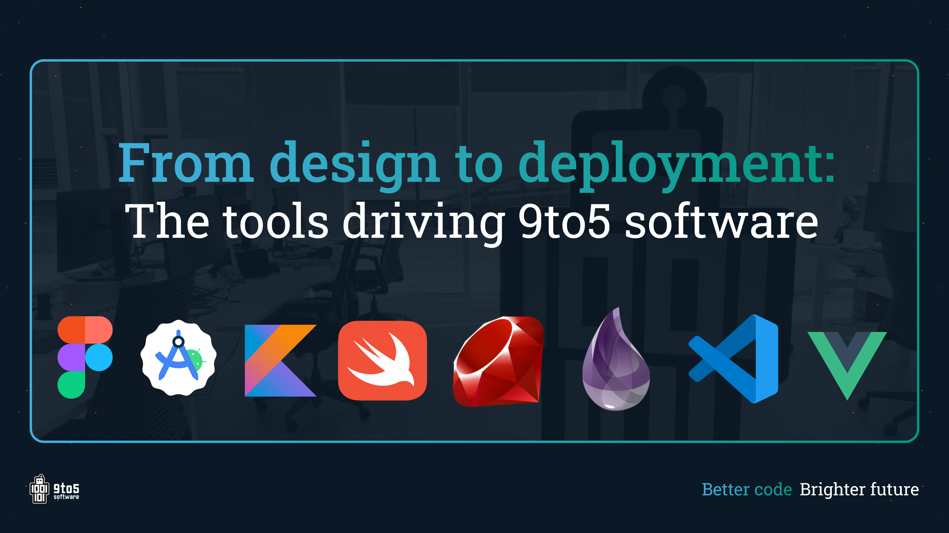 From design to deployment: the tools driving 9to5 software - Discover our teams from design to deployment and the tools that drive our success.