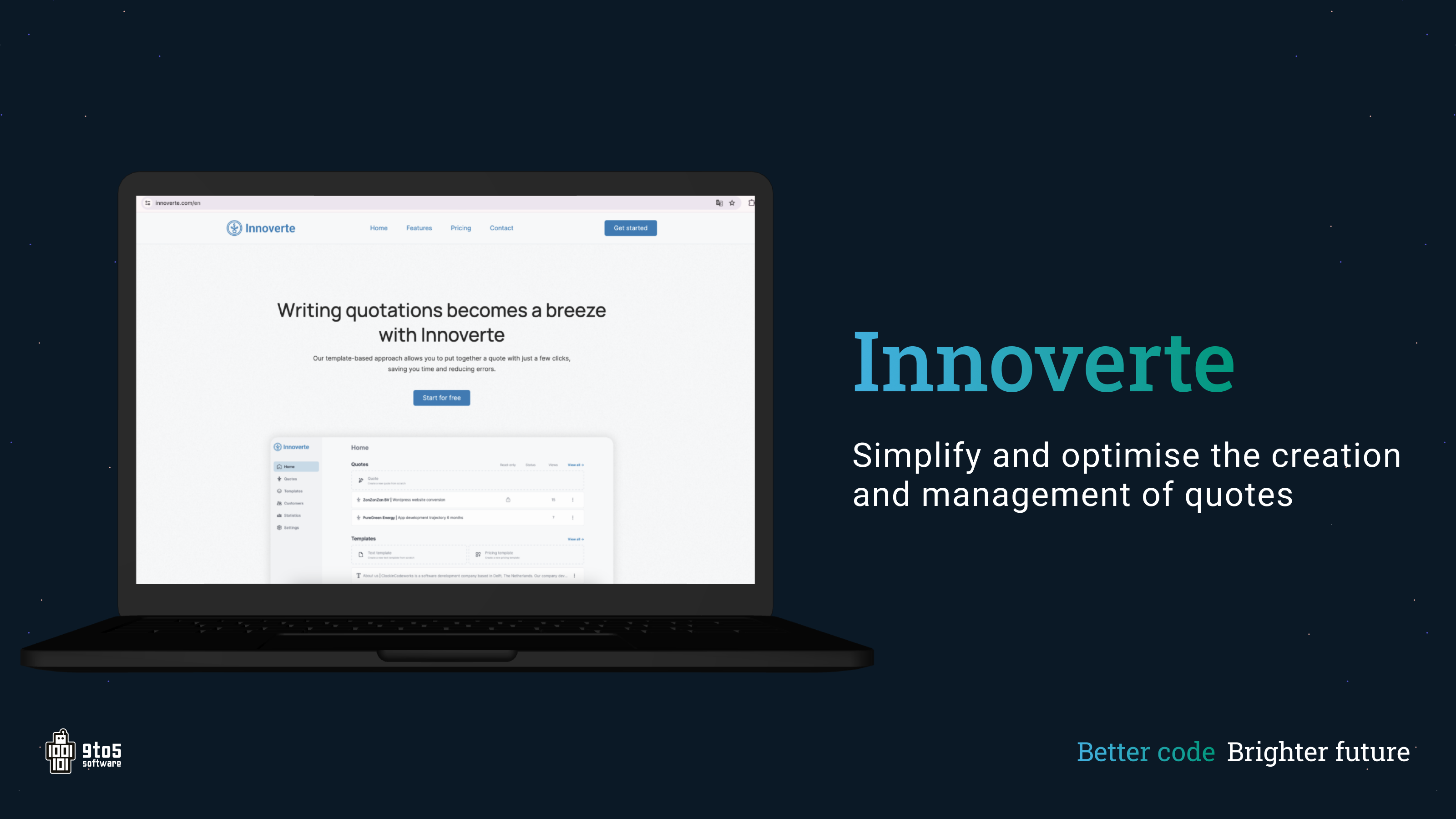 Innoverte - The new platform that simplifies and enhances the quoting process.