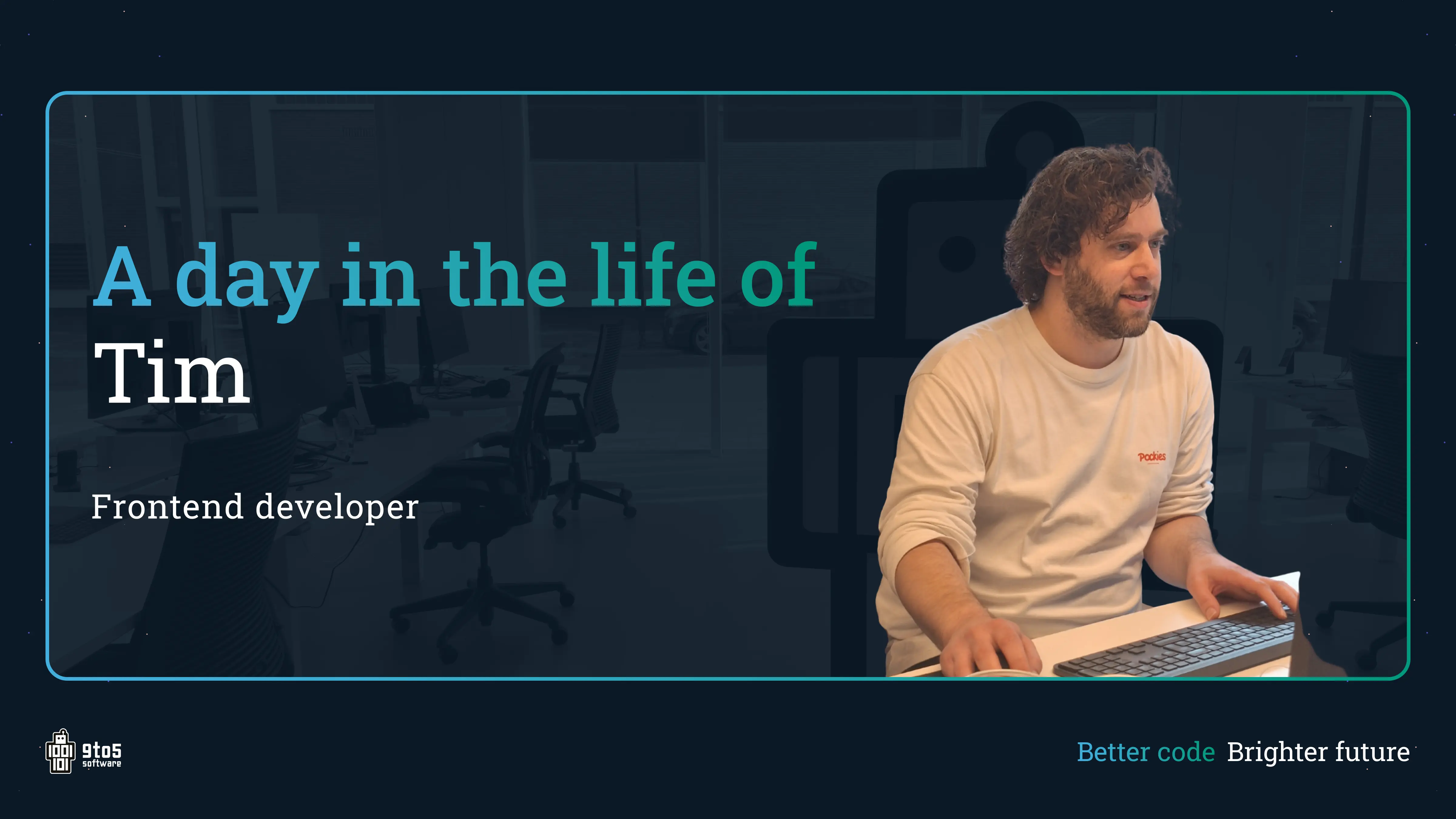 (Fri)Day in the life of a frontend developer - Tim takes you through a day in the life of a frontend developer!